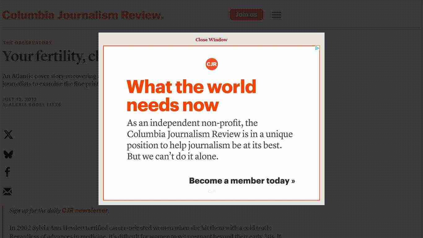 Your fertility, checked - Columbia Journalism Review